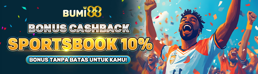 BONUS CASHBACK SPORTSBOOK 10%